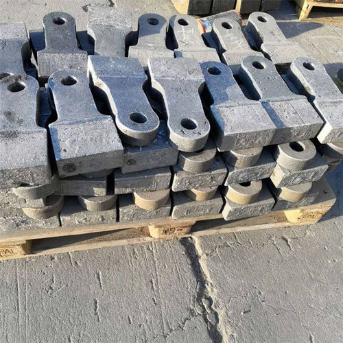 通達 高錳鋼細碎機錘頭 高鉻復(fù)合破碎機襯板 耐磨礦山錘頭